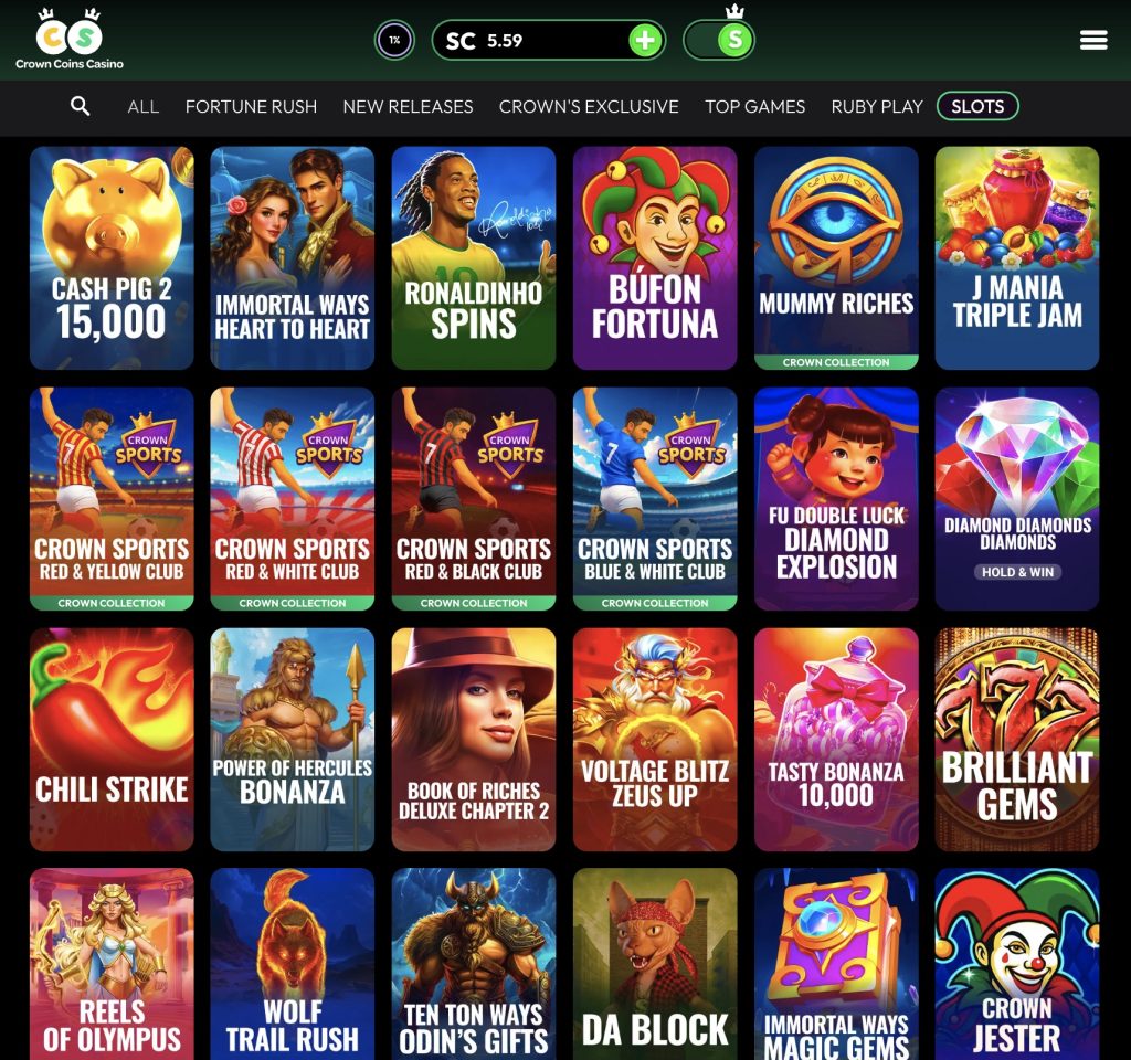 Crown Coins Casino Slots