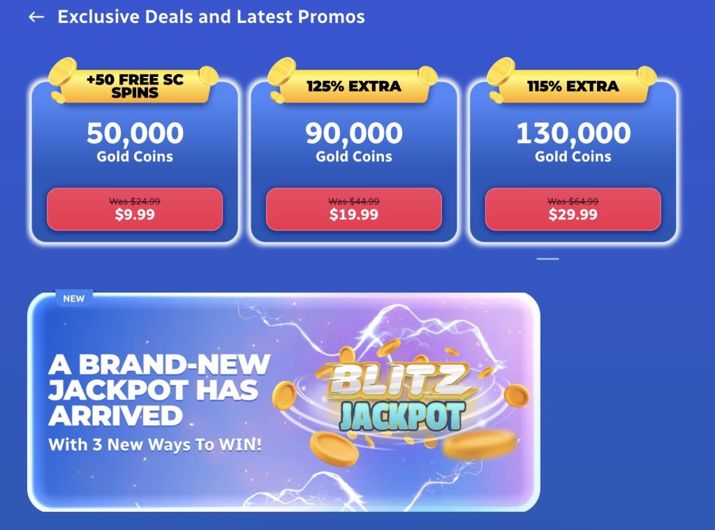 Promos at Spinblitz Casino